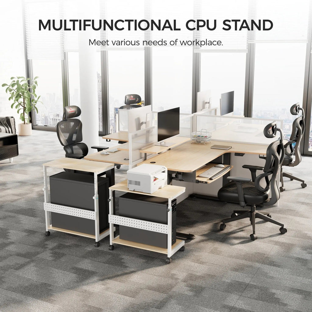 Mobile Height Adjustable CPU Cart