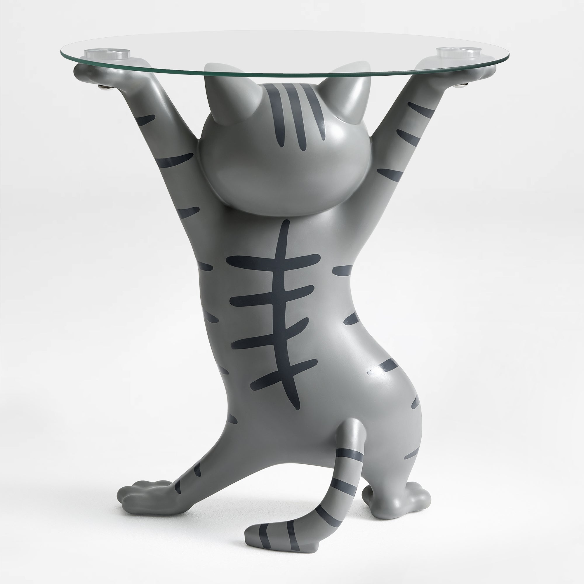23''H, Enchanting Cat Side Table