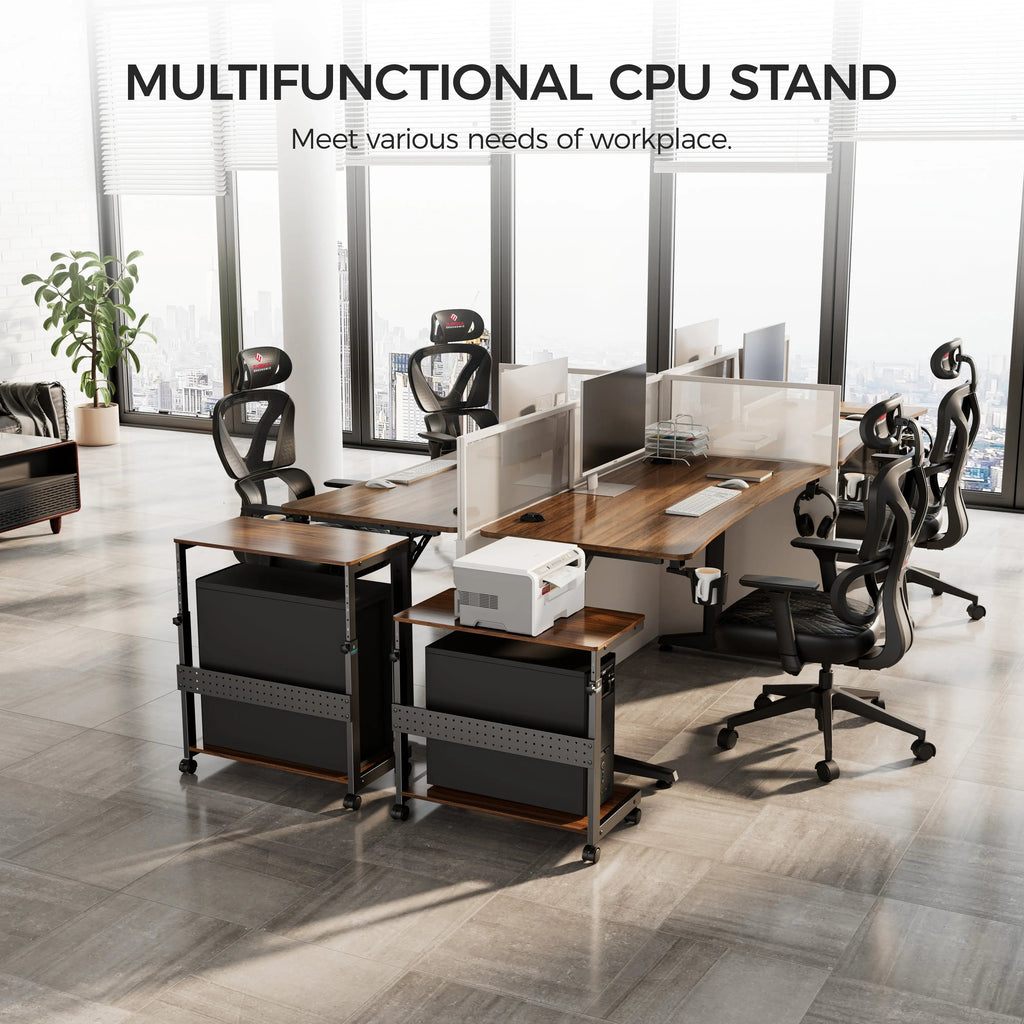 Mobile Height Adjustable CPU Cart