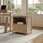 29'' Display File Storage Cabinet, Oak