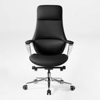 Silicone Leather Executive Office Chair - Clean Lines Home Office