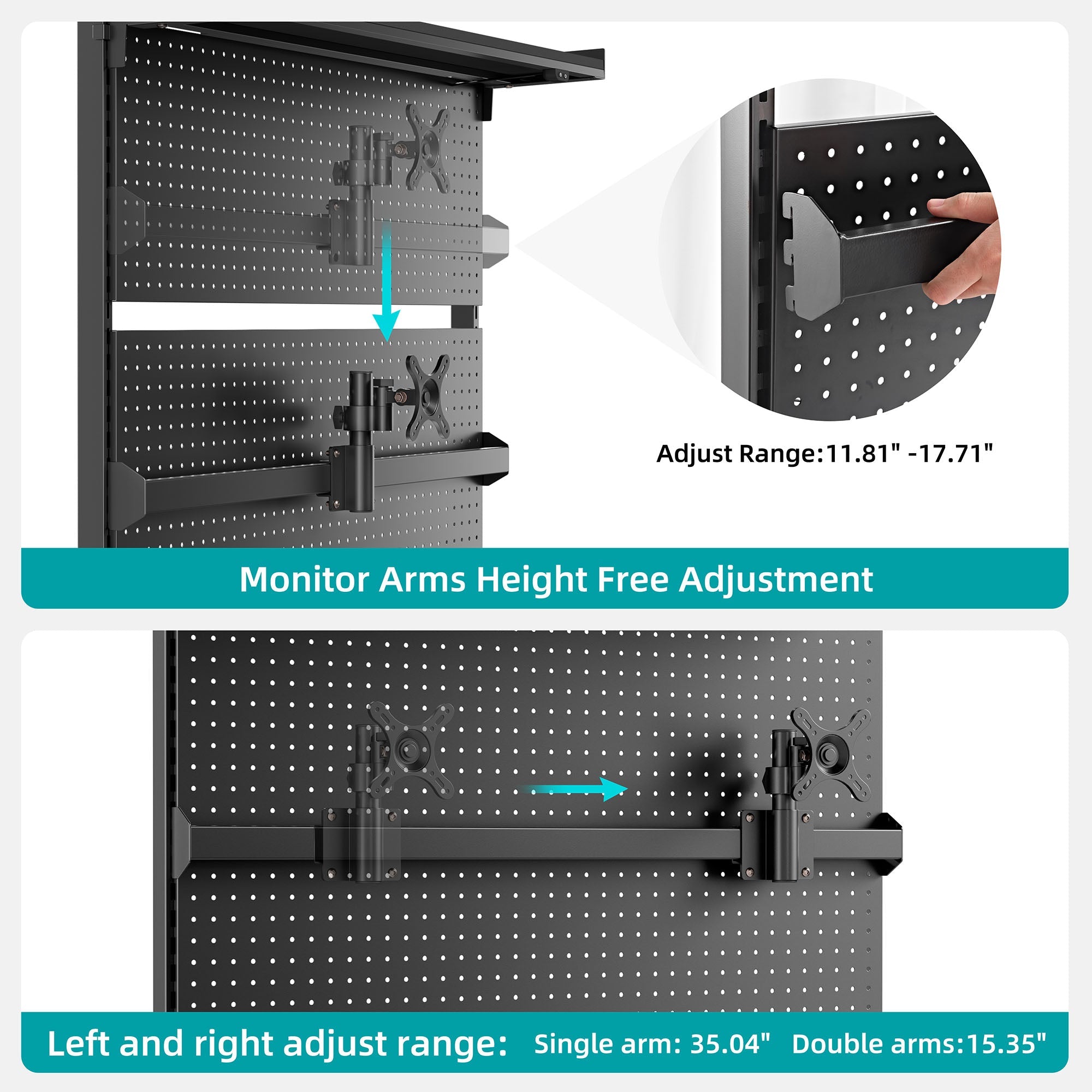Pegboard Wall Organizer