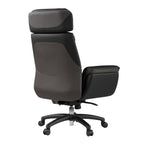 Microfiber Leather Executive Office Chair with Adjustable Headrest