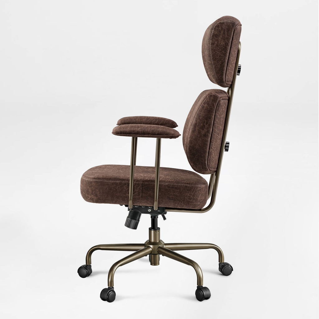 High Back Office Chair - Ultra Soft Cushion Adjustable