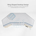 Wing-Shaped Standing Desk (63x23)