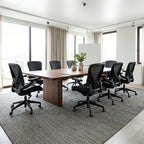Ergonomic Office Chair - Full PU Leather Versatile Stylish Comfort