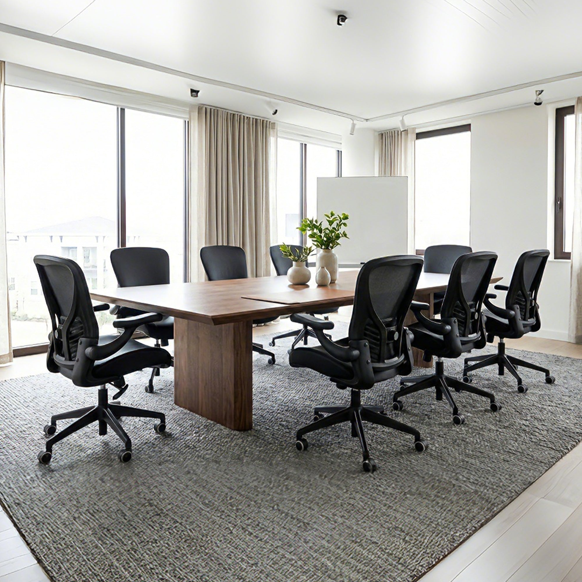 Ergonomic Office Chair - Full PU Leather Versatile Stylish Comfort