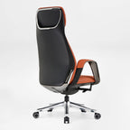 Napa Leather Executive Office Chair - Fully Adjustable