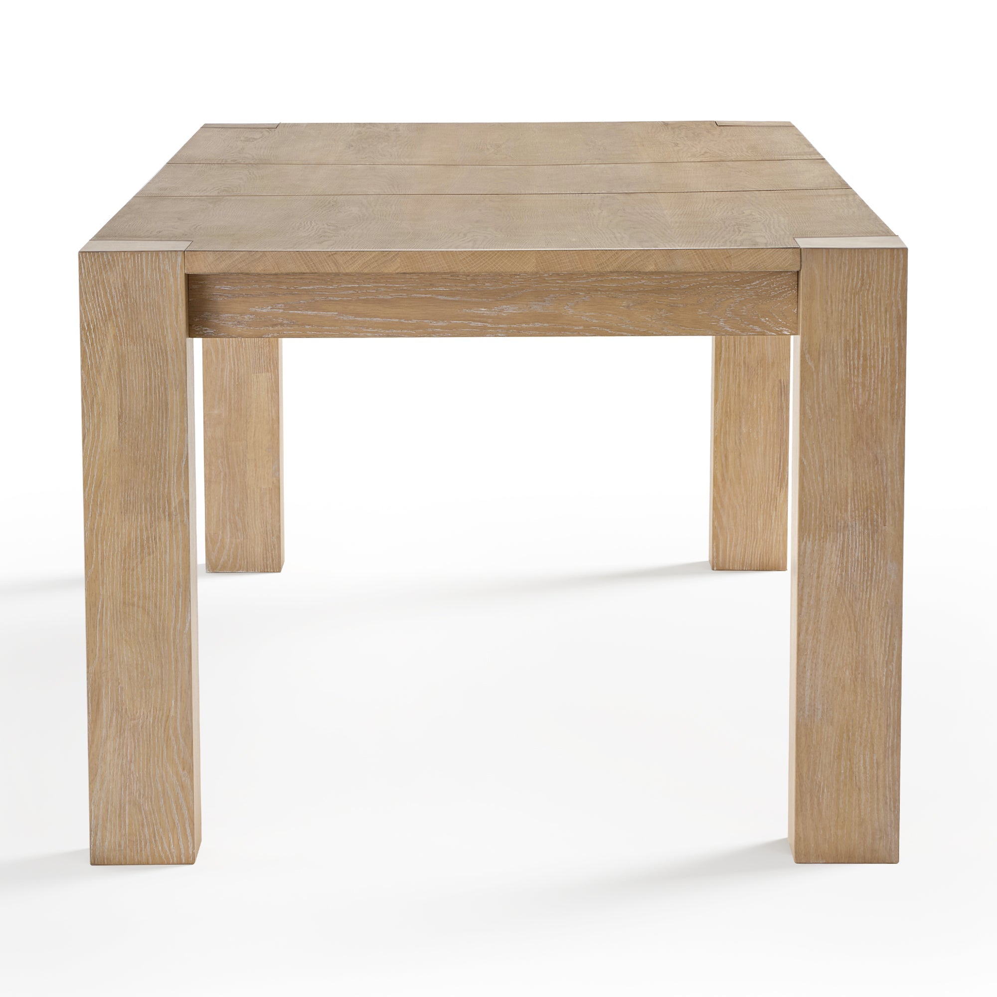 Round Pedestal Dining Table, White