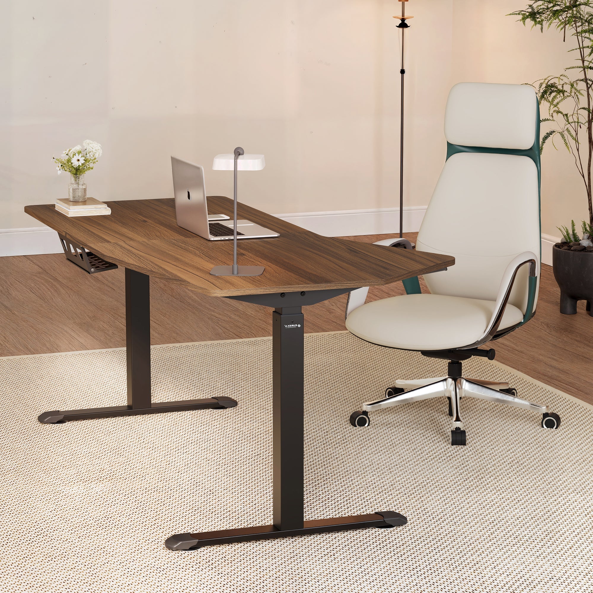 Unique Shape Office Standing Desk (70x29)