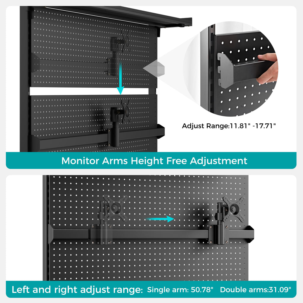 Pegboard Wall Organizer