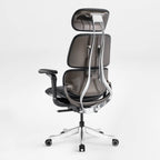 Ergonomic Executive Office Chair - PU Leather 4D Armrests Self-Adapting
