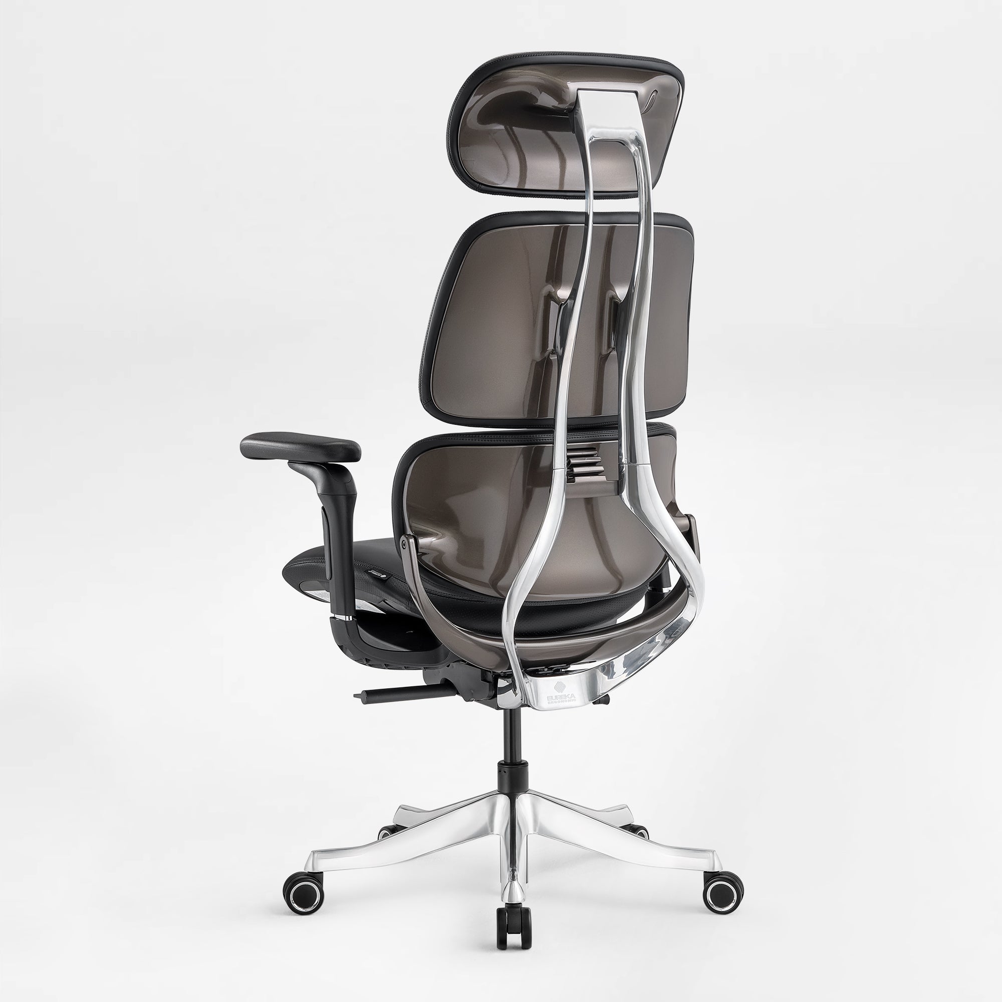 Ergonomic Executive Office Chair - PU Leather 4D Armrests Self-Adapting