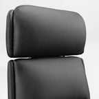 Microfiber Leather Executive Office Chair with Adjustable Headrest