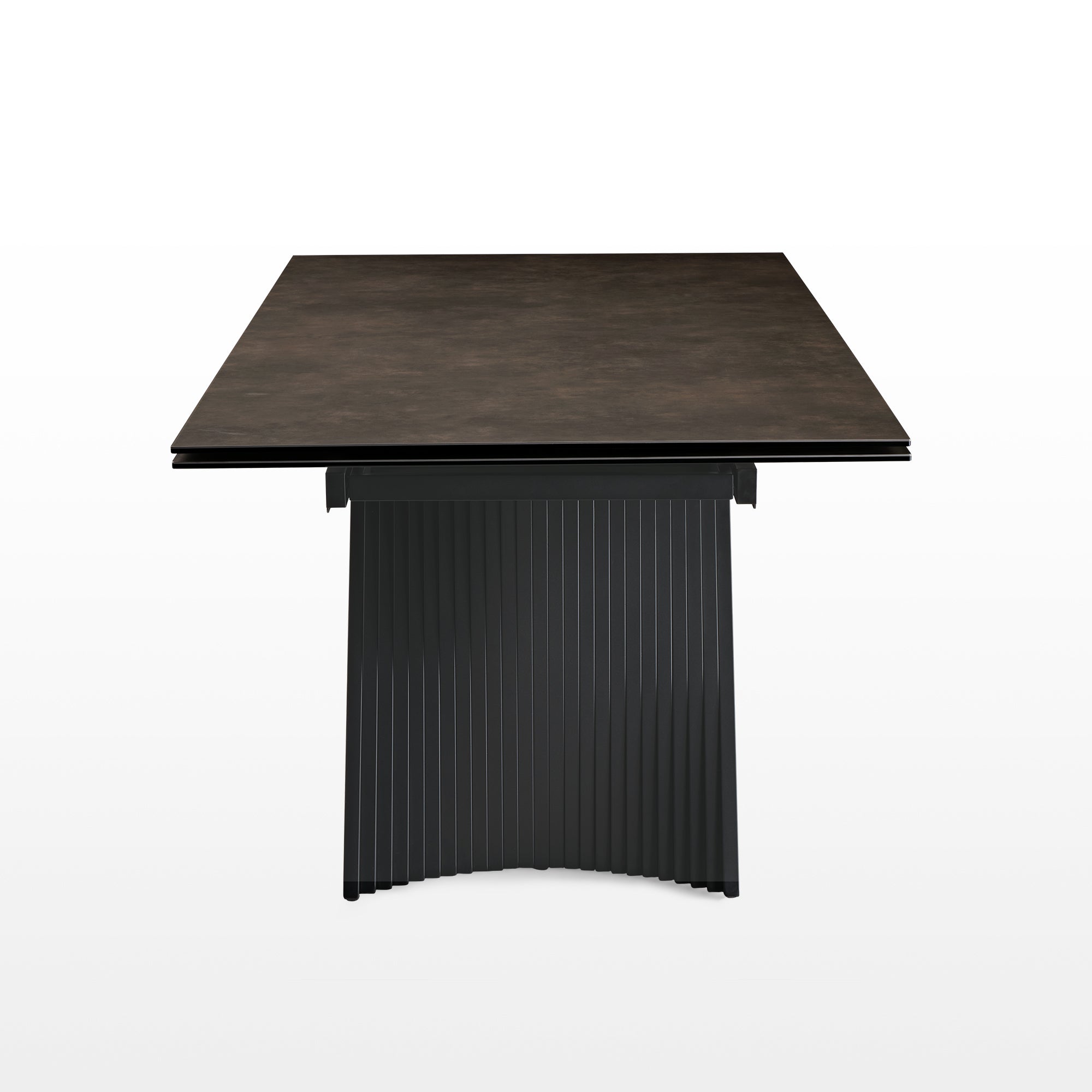 Extendable Rectangular Dining Table, White