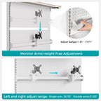 Pegboard Wall Organizer