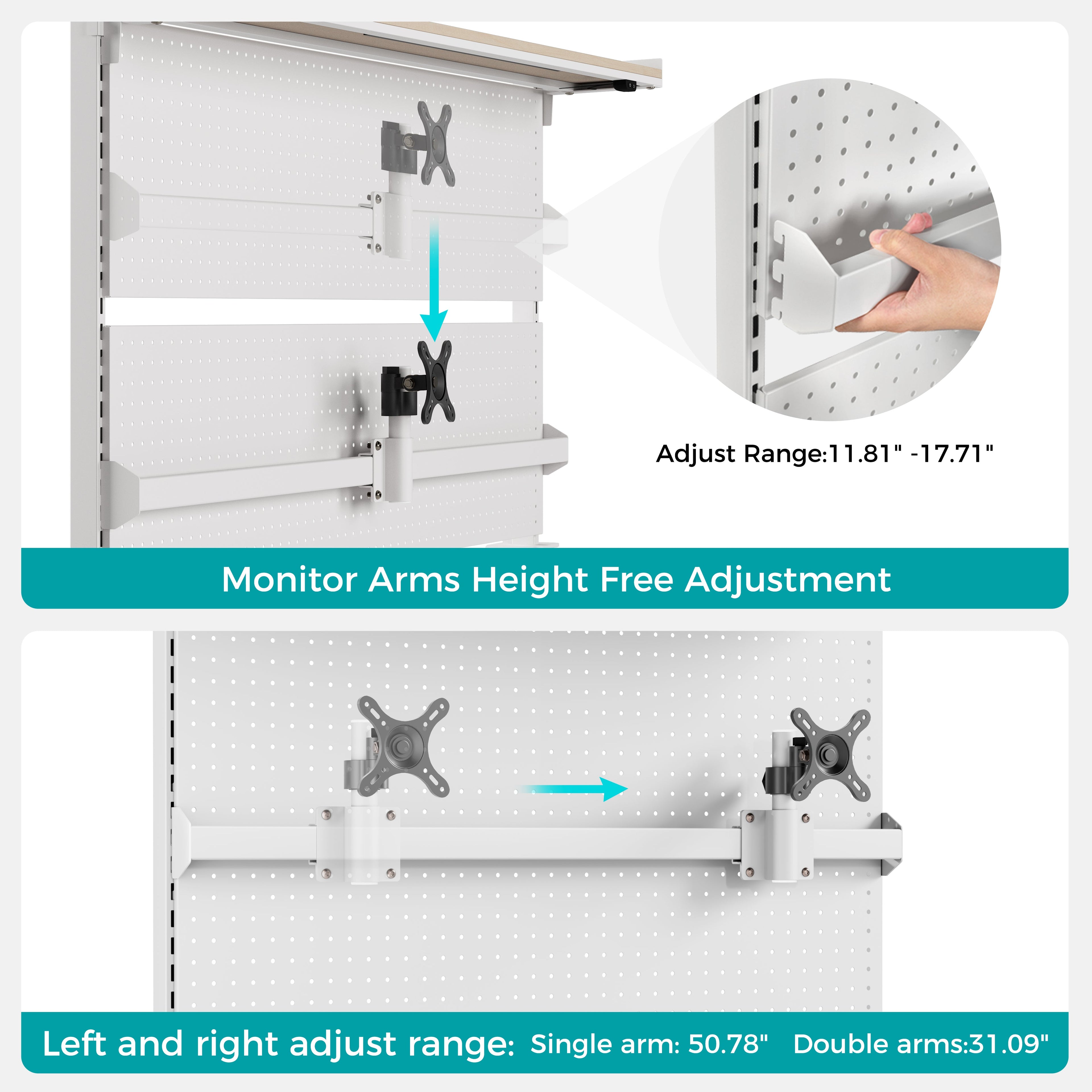 Pegboard Wall Organizer