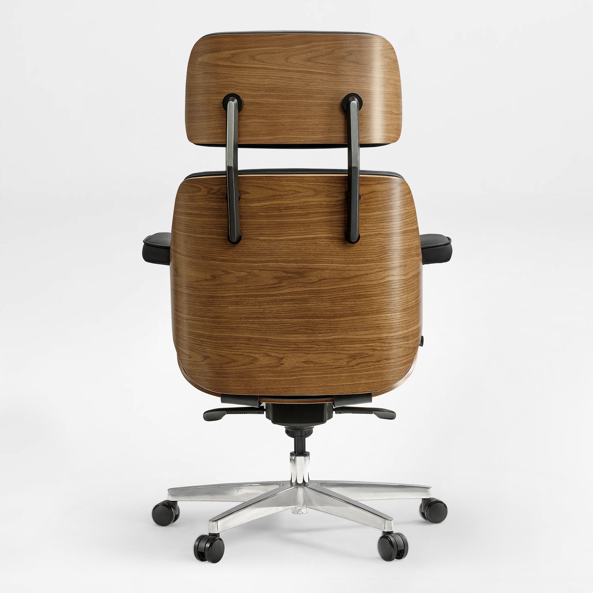 Genuine Leather Executive Office Chair - Classic Ergonomic Design
