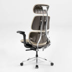 Ergonomic Executive Office Chair - PU Leather 4D Armrests Self-Adapting