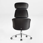 Microfiber Leather Executive Office Chair - Modern Lines Home Office