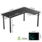 L-Shaped Office Desk (60x23)