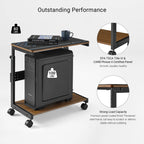 Mobile Height Adjustable CPU Cart