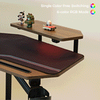 Wing-Shaped Studio Desk (73x23)