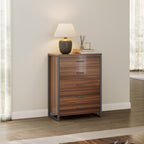 42 Chest 5-Drawers Dresser Accent Cabinet Walnut
