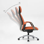 Napa Leather Executive Office Chair - Fully Adjustable
