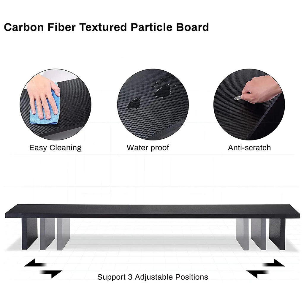 Carbon Fiber Dual Monitor Stand