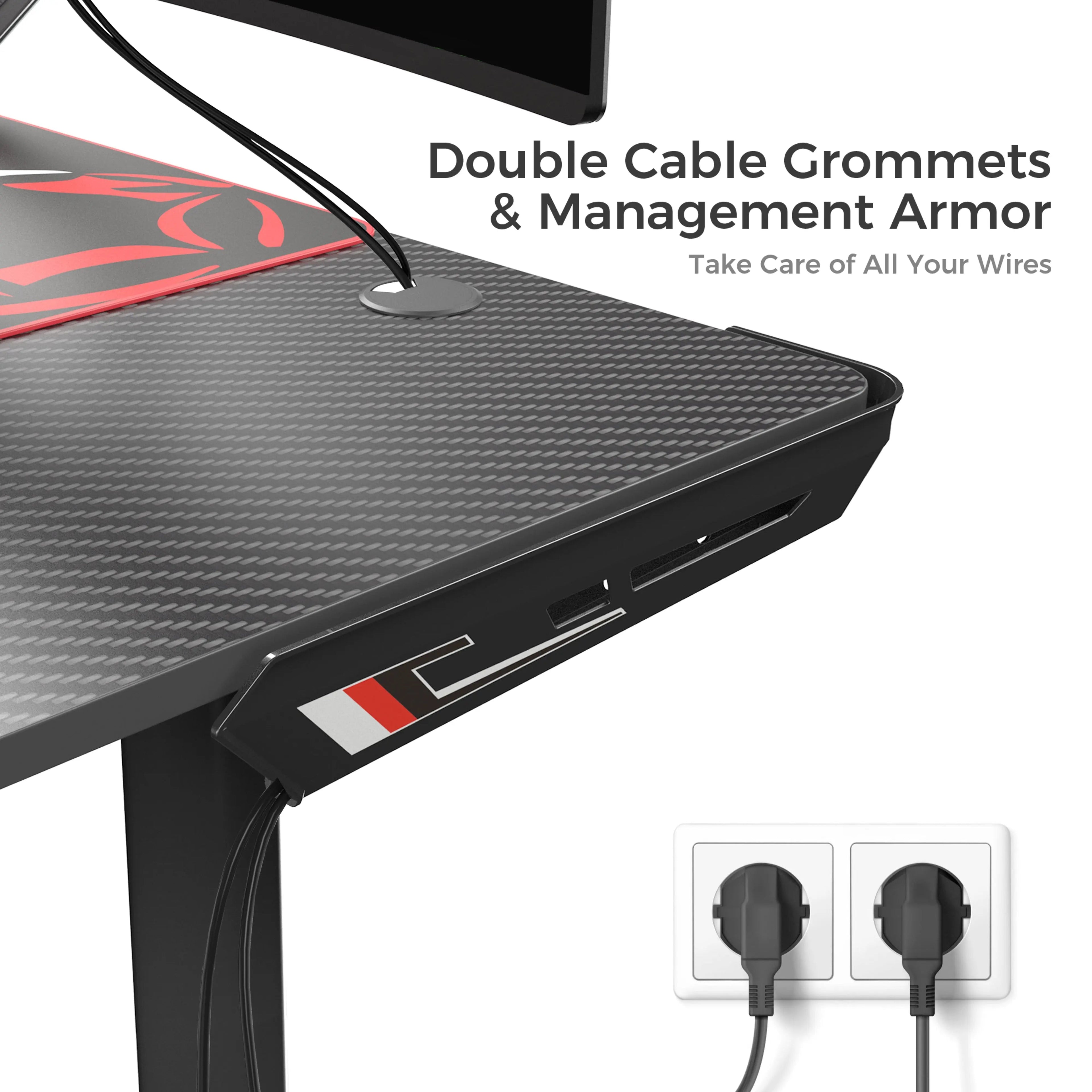 L Shaped Gaming Desk (60x24)