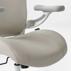 Ergonomic Office Chair - Full PU Leather Versatile Stylish Comfort