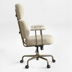 High Back Office Chair - Ultra Soft Cushion Adjustable