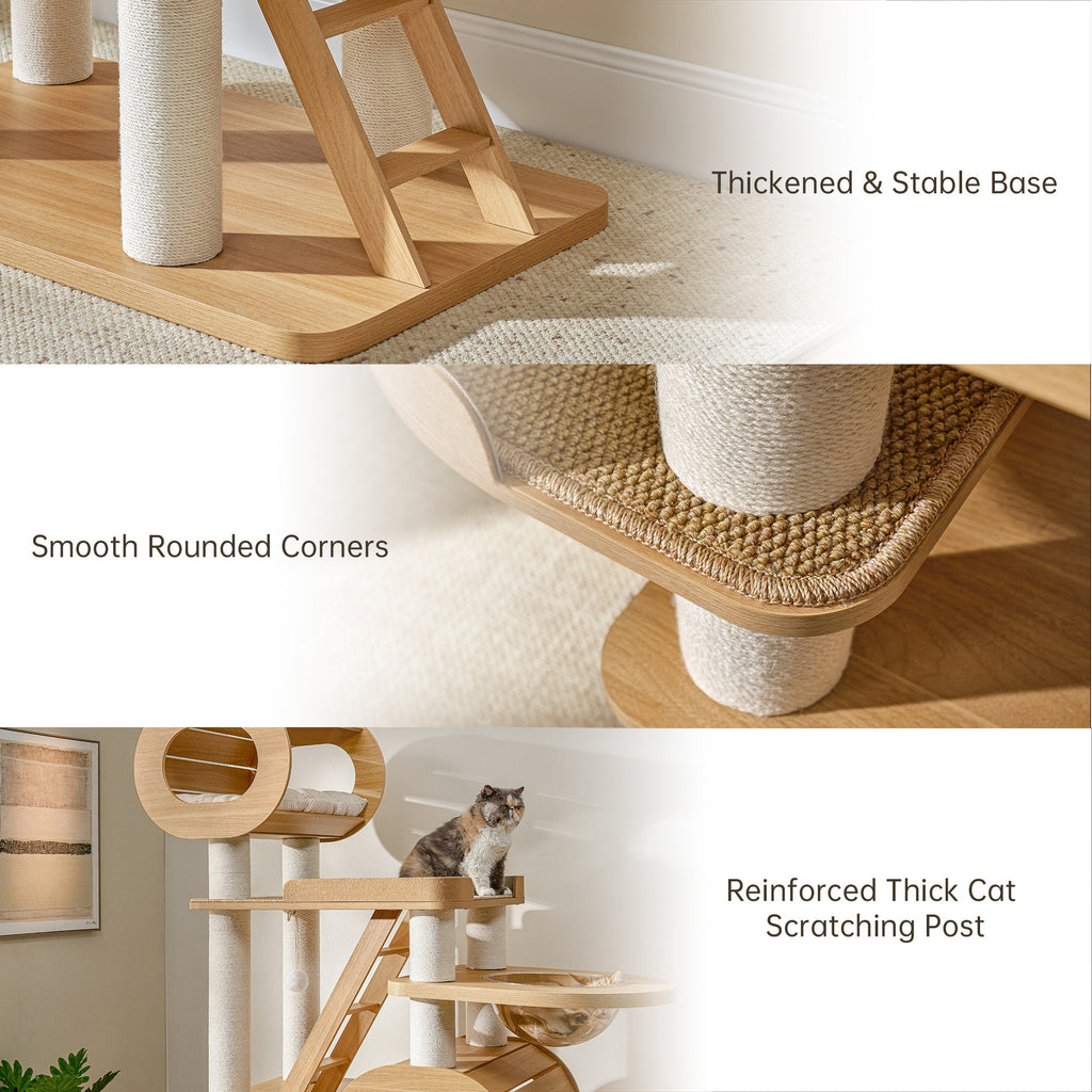 76'' Extra Large Multi-Cat Tree Tower