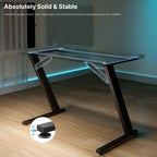 Gaming Desk with Z-shaped Legs (44x24)