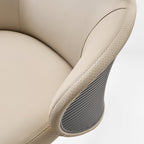 Microfiber Leather Executive Office Chair - Modern Lines Home Office