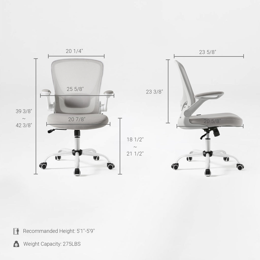 Ergonomic Office Chair - Mesh Back Lumbar Support, Budget-Friendly