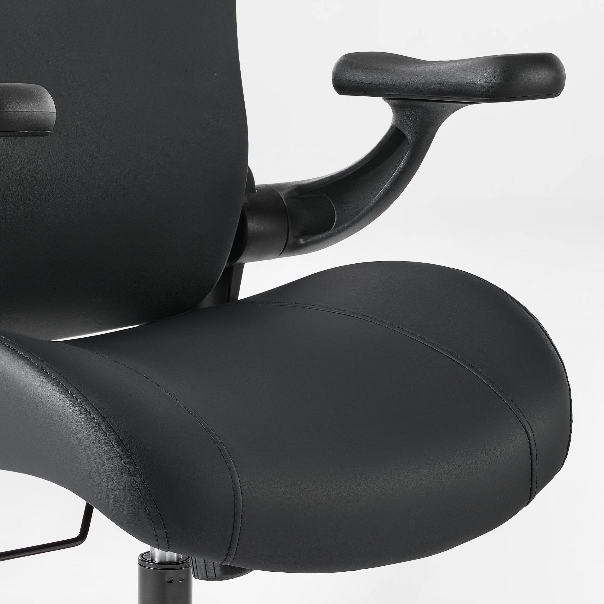 Ergonomic Office Chair - Full PU Leather Versatile Stylish Comfort