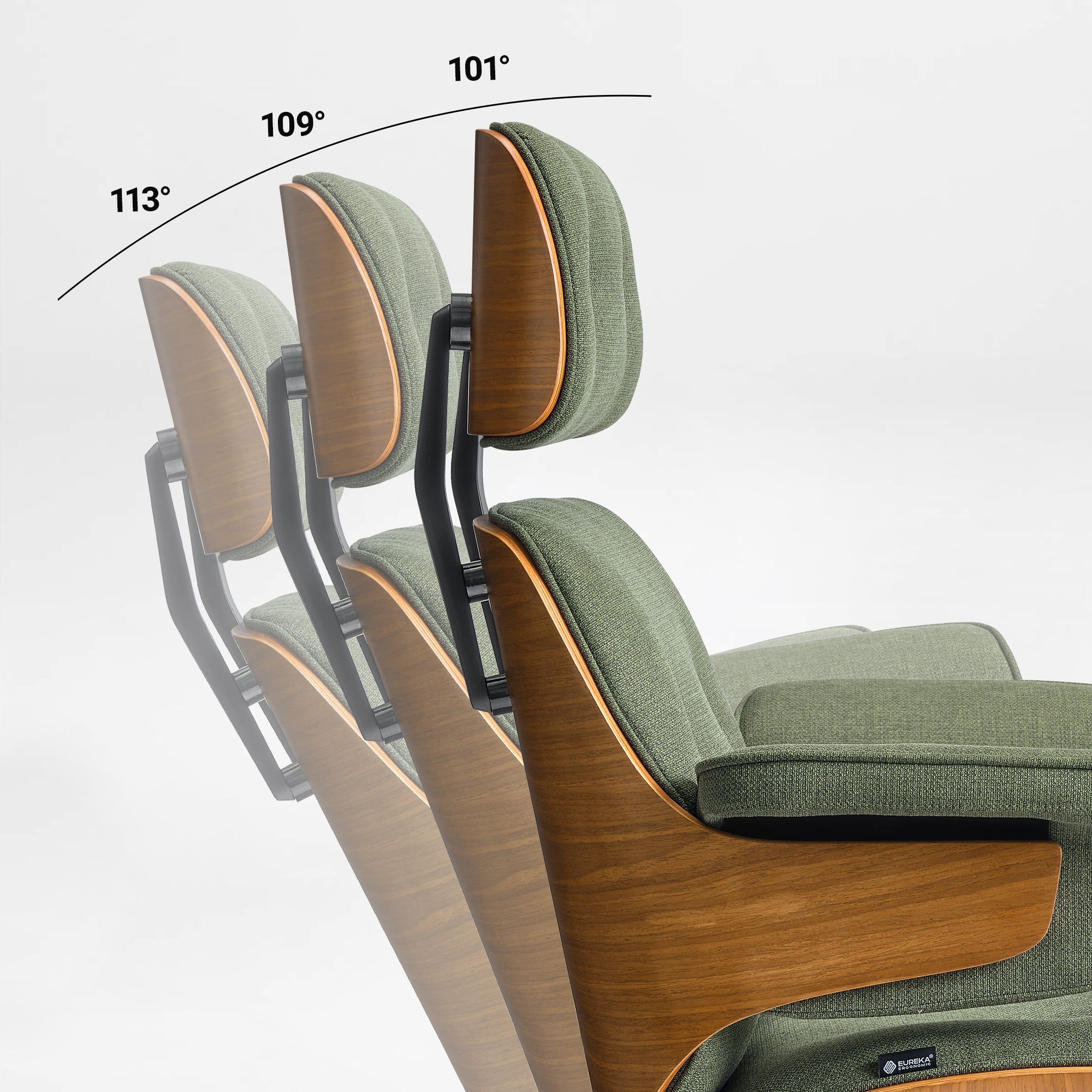 Genuine Leather Executive Office Chair - Classic Ergonomic Design