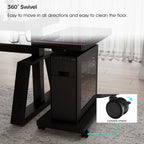 Height-Adjustable Illuminated Panel CPU Cart