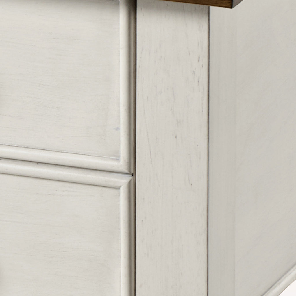Farmhouse Office Desk with Drawers