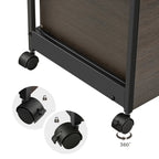 23'' Rolling File Cabinet with Drawer