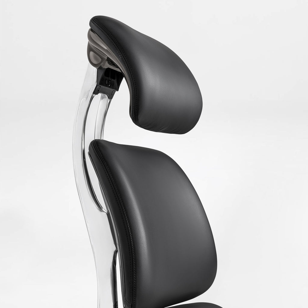 Ergonomic Executive Office Chair - PU Leather 4D Armrests Self-Adapting