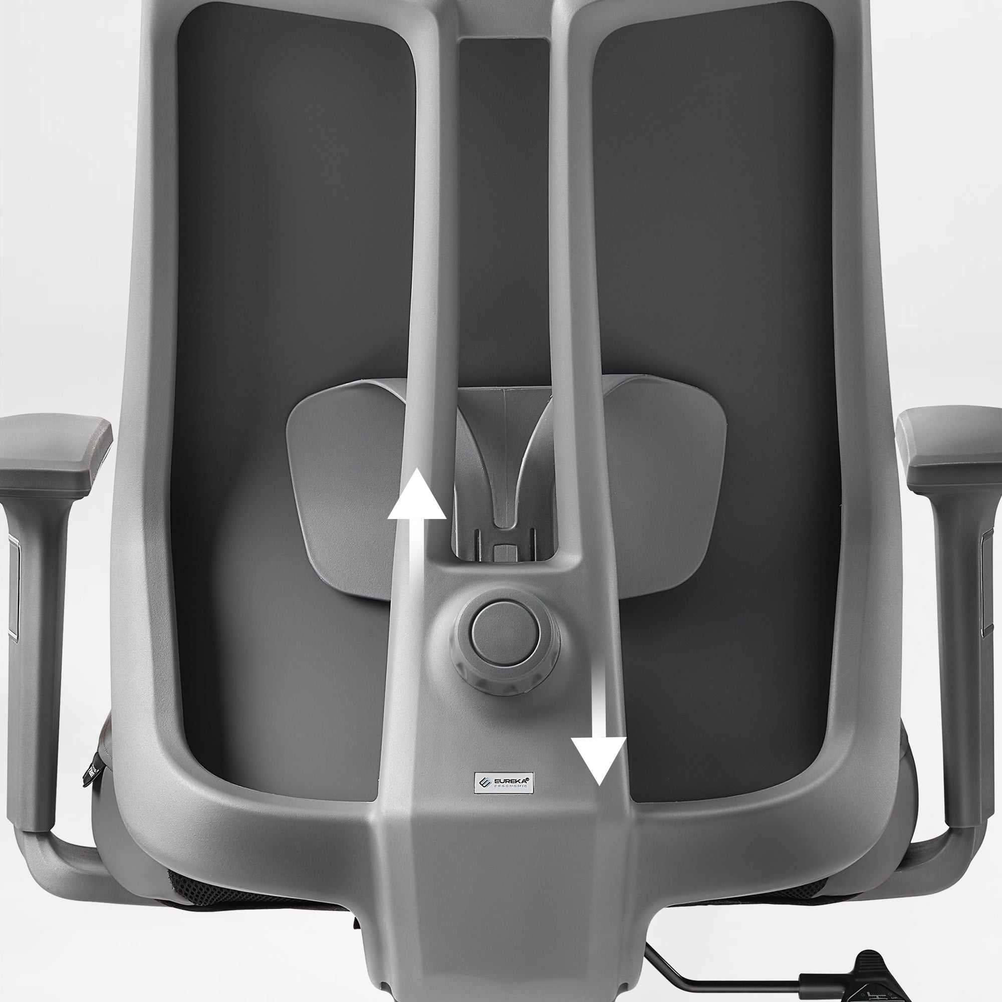 Microfiber Leather Office Chair - Dual-Layer Contoured Ergonomic