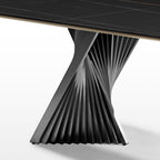 Rectangular Dining Table with Bench, Natural Wood