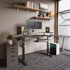 Wing-Shaped Standing Desk (72x23)