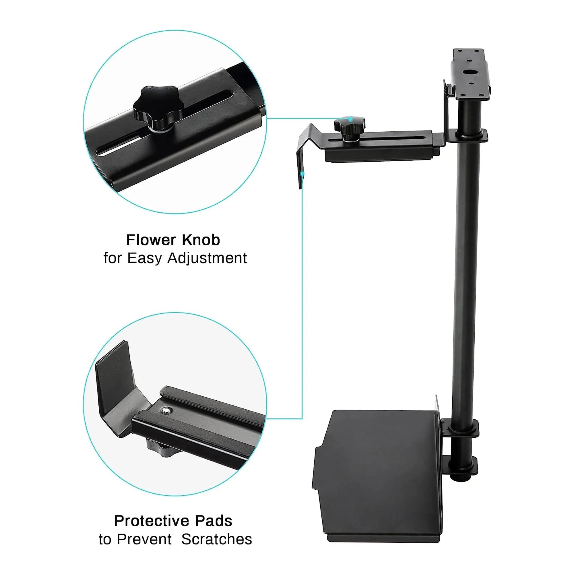 Knob-operated Adjustable CPU Holder