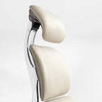Ergonomic Executive Office Chair - PU Leather 4D Armrests Self-Adapting