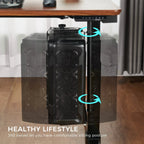 Knob-operated Adjustable CPU Holder