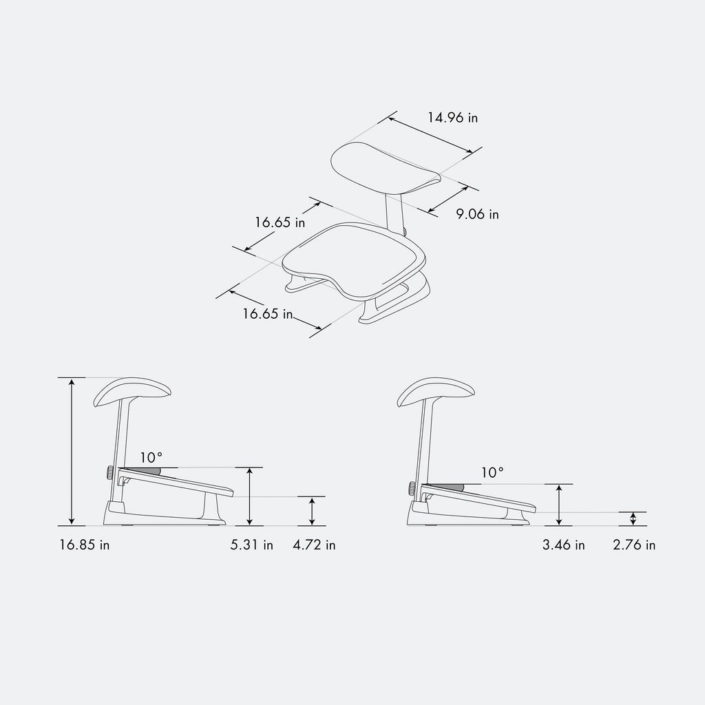 Dynamic Ergonomic Office Chair with Chip-Controlled Adaptive Backrest